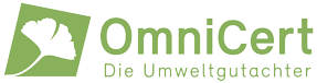 Das OmniCert Die Umweltgutachter Logo